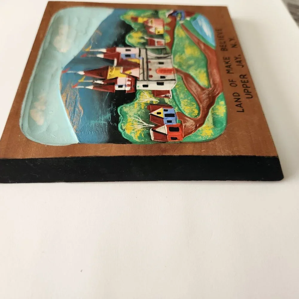 Vintage Child's Wall Decor Land of Make Believe Castle